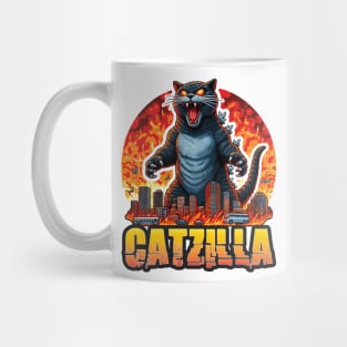 Catzilla S01 D12 Mug